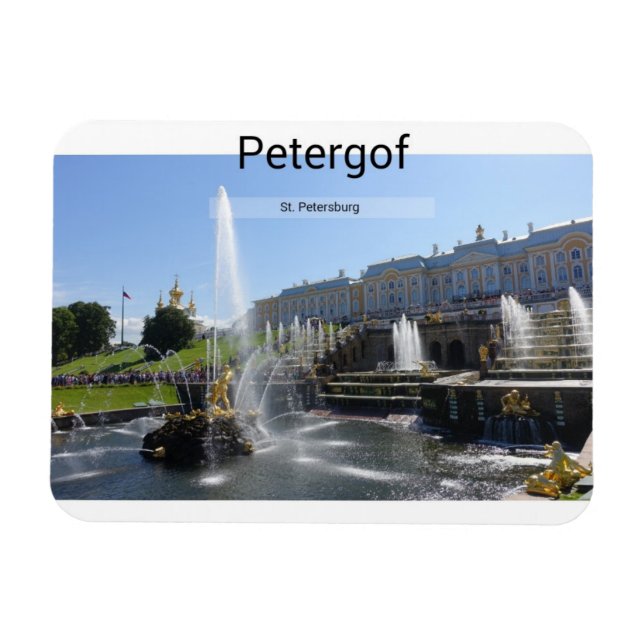Íman Petersburgo, Petergof (Horizontal)