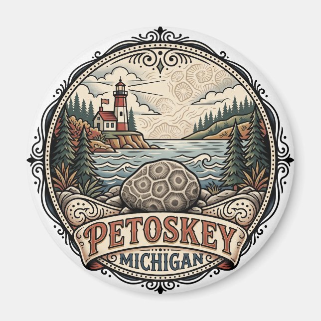 Íman Petoskey EUA (Frente)