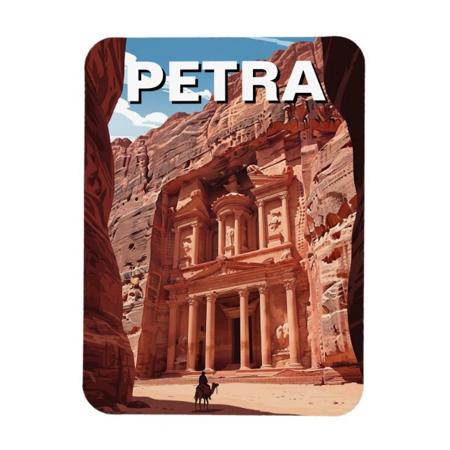 Íman Petra Jordan Viagem (Vertical)