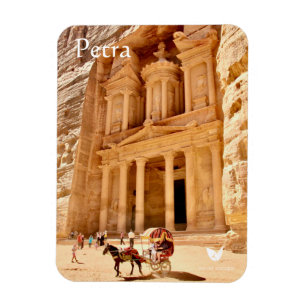 Íman Petra Treasury - imã de geladeira