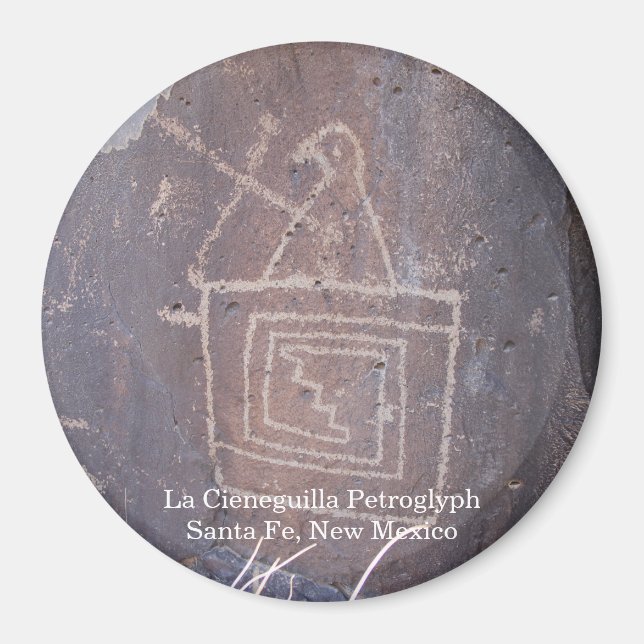 Íman Petróglifo La Cieneguilla (Frente)