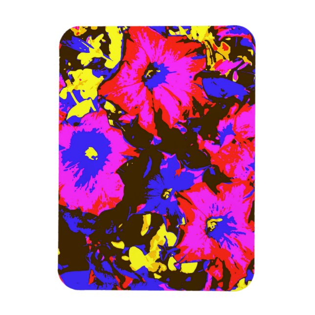 ÍMAN  PETUNIAS (Vertical)