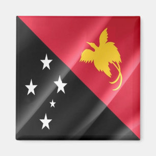 Íman PG - Papua-Nova Guiné - Onda de Bandeira