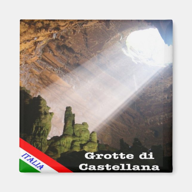 Íman PGL034 GROTTE DI CASTELLANA, Apúlia, Cordilheira (Frente)
