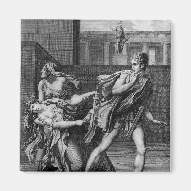 Íman Phaedra, Oenona e Hippolytus (Frente)