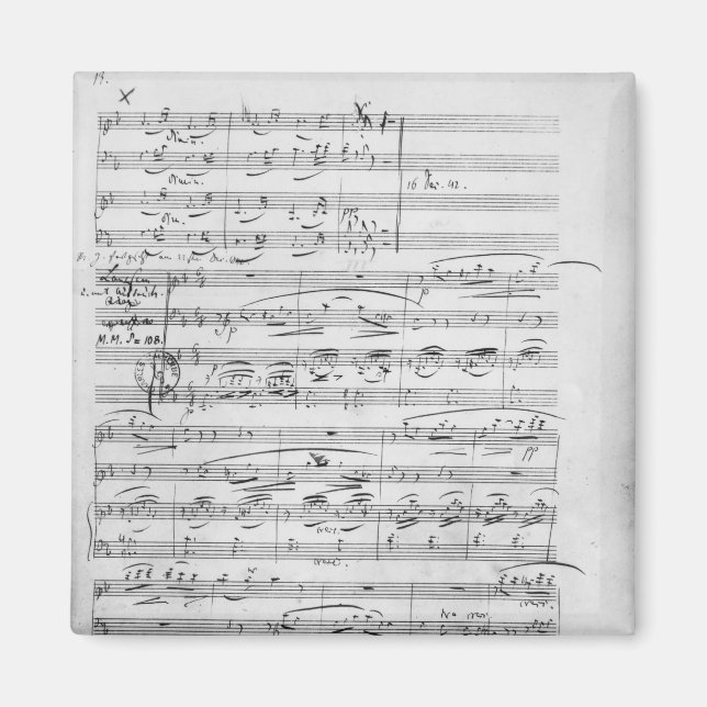 Íman Phantasiestucke, Opus, para piano (Frente)