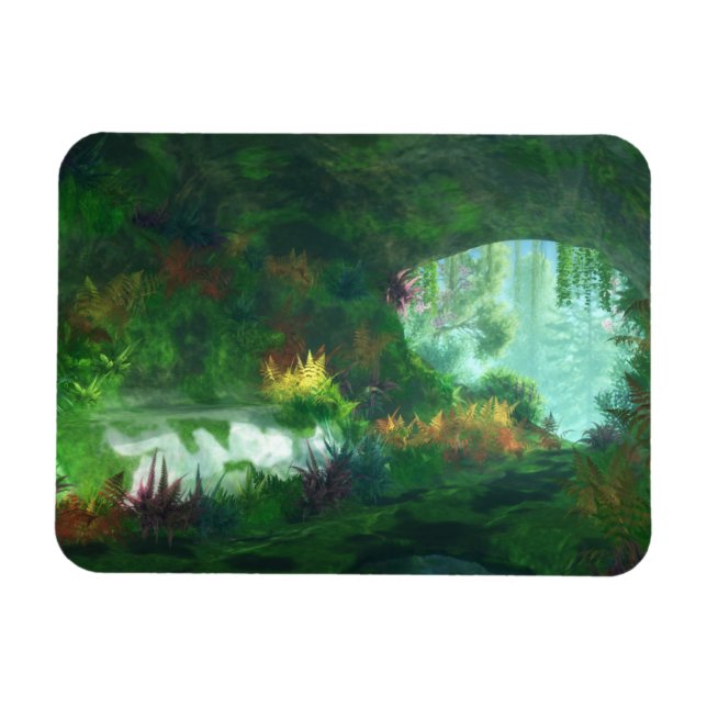 Íman Phantastes: Dama do Mágil Flexível Márabe (Horizontal)