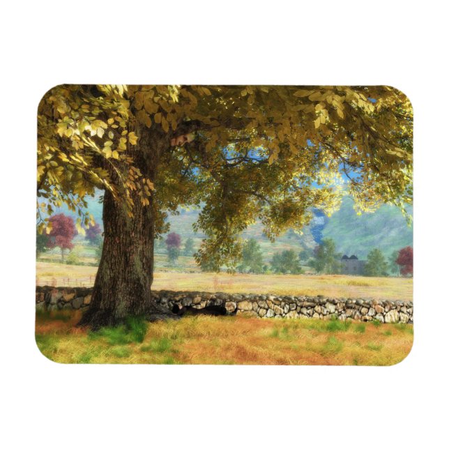 Íman Phantastes: sob o ímã flexível da árvore de faia (Horizontal)