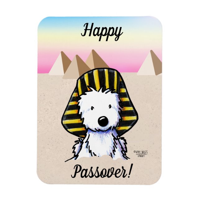 Íman Pharaoh Westie Passover (Vertical)