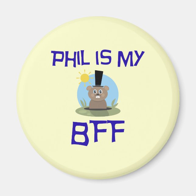Íman Phil é meu BFF (Frente)