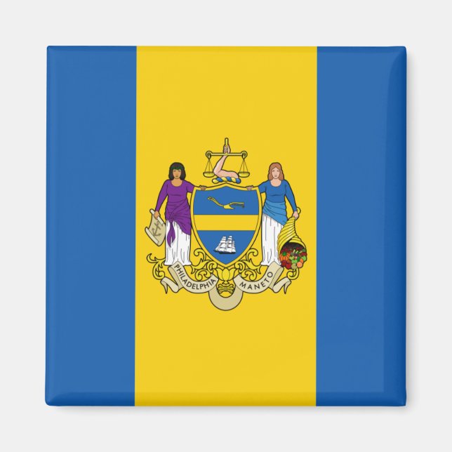 Íman Philadelphia Flag (Frente)