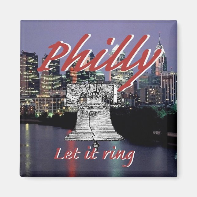 Íman Philadelphia Pennsylvania Magnet (Frente)