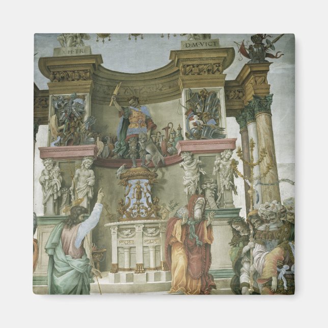 Íman Philip Exorcizing a Demon, c.1497-1500 (Frente)