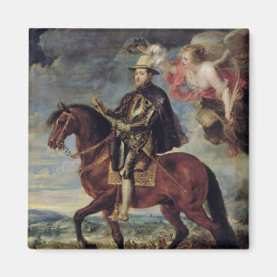 Íman Philip II coroado pela vitória, 1628
