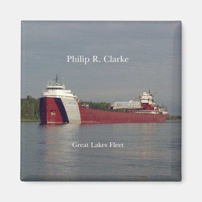 Íman Philip R. Clarke (Frente)