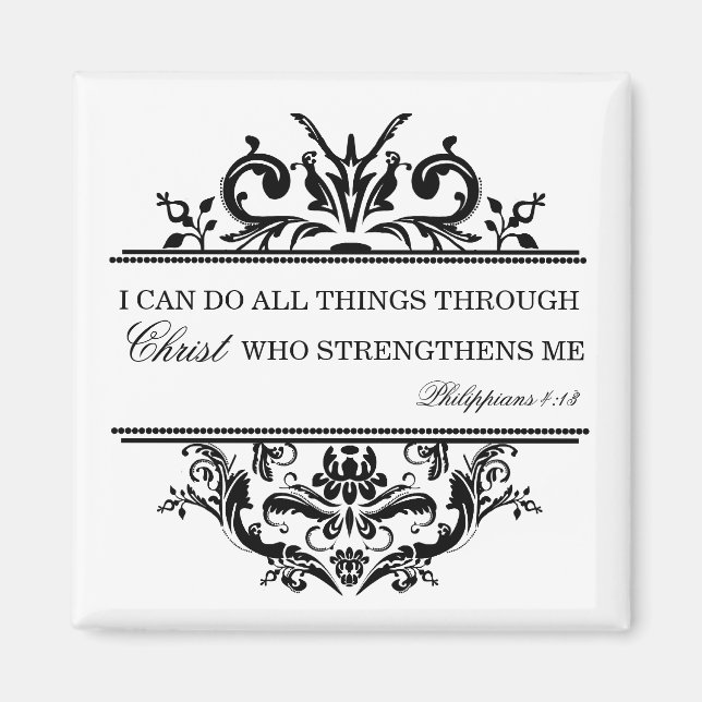 Íman Philippians 4:13 (Frente)