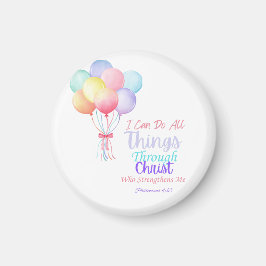 Íman Philippians 4:13 Bíblia Verse Magnet