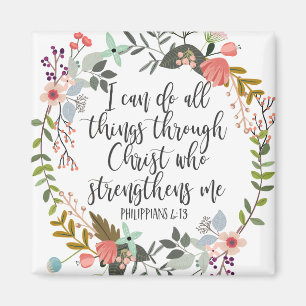 Íman Philippians 4:13 Eu posso fazer tudo