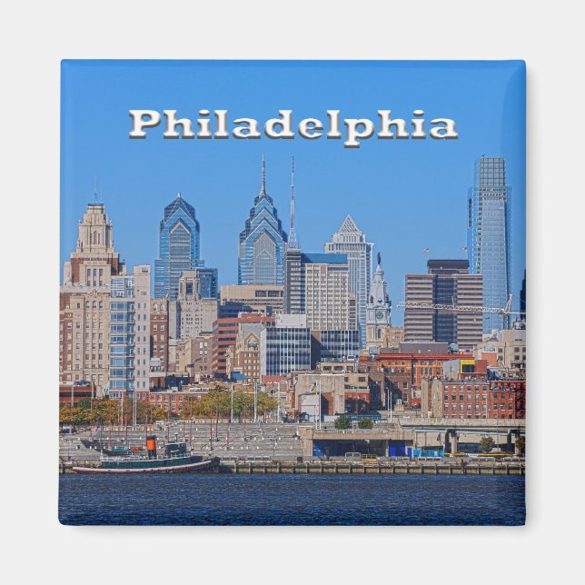 Íman Philly Skyline Magnet (Frente)