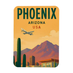 Íman Phoenix Arizona EUA Deserto de Sonora Urbano Viage