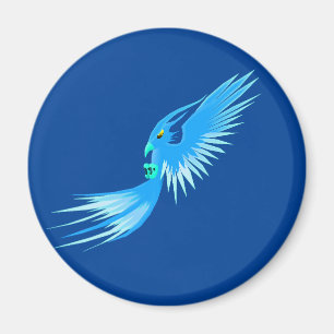Íman Phoenix azul