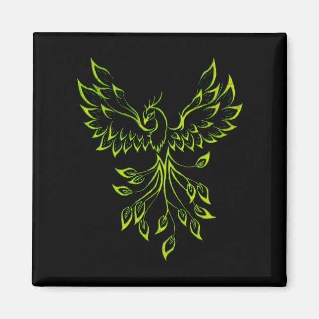 Íman Phoenix nasce em preto (Frente)