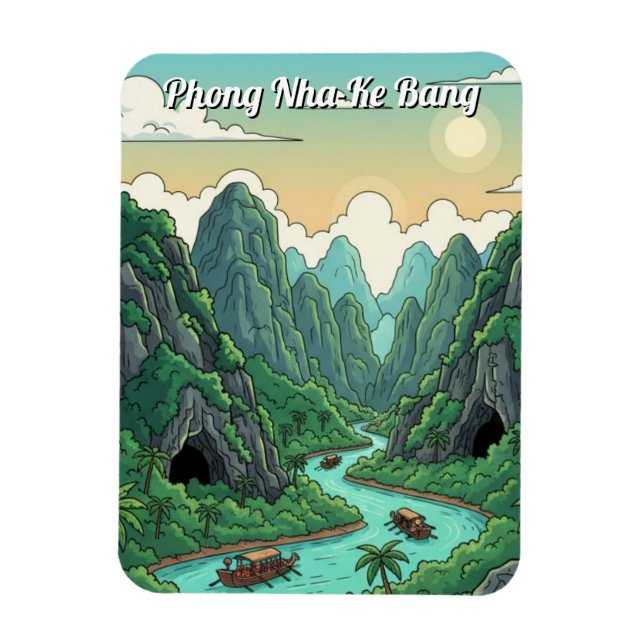 Íman Phong Nha-Ke Bang, Vietnã (Vertical)