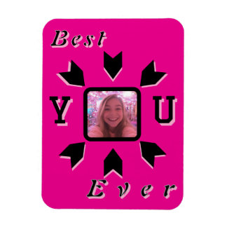 Íman Photo personnalisable "Best You Ever" – Design pop