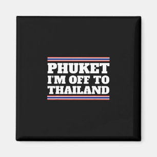 Íman Phuket Estou Indo Para A Tailândia Viagem Férias G