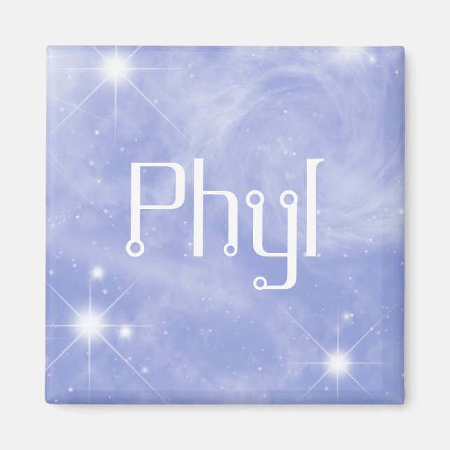 Íman Phyl Starry Magnet por 369MyName (Frente)