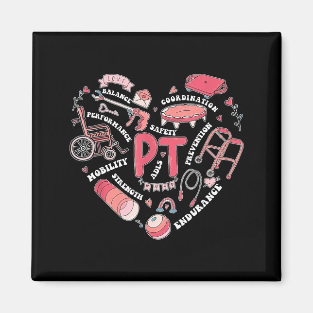 Íman Physical Therapy Pt Valentine Heart Shape Physical (Frente)