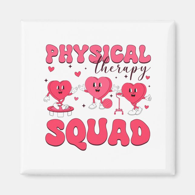 Íman Physical Therapy Squad Valentines Day Pt Pta Vale  (Frente)