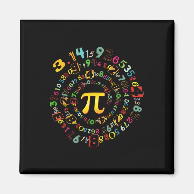 Íman Pi 314 Math Pi Lovers Boy Toddler Mathemat (Frente)