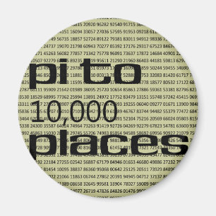 Íman Pi a 10000 lugares
