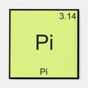Íman Pi - Camiseta engraçada de matemática e química Pi