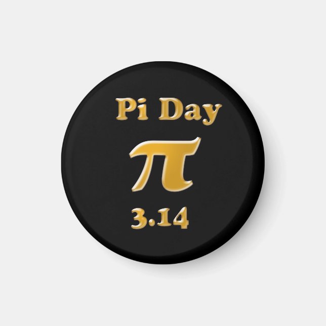 Íman Pi Day (Frente)