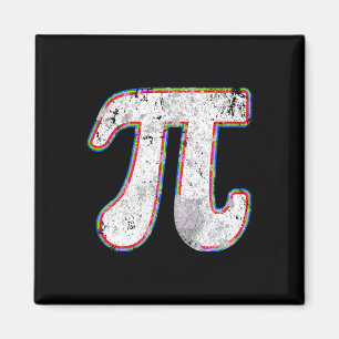 Íman Pi Day 2025 Retro Vintage Math Teacher Women K