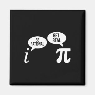 Íman Pi Day Be Rational Get Real Funny Math Equação Te