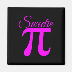 Íman Pi Day Docinho Pi Menina Fofa Filha Mãe Gir