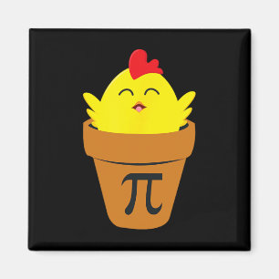 Íman Pi Day Math T Shirt Engraçado Pote De Frango T Shi