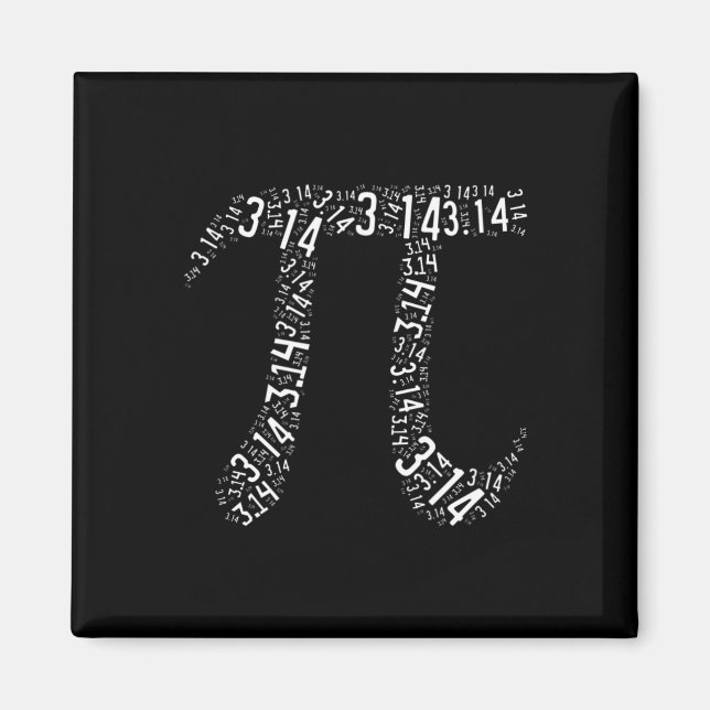 Íman Pi Day - Nerd - Love Math Pi Symbol - Kids (Frente)