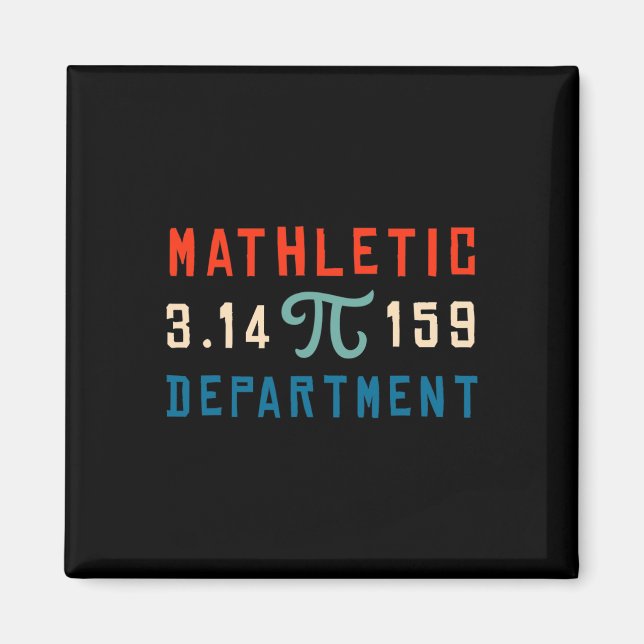 Íman Pi Dia 2025 Matemática do Lover Matemático Depar (Frente)