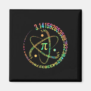 Íman Pi Dia 3.14 Espiral Pi Número Professora De Matemá