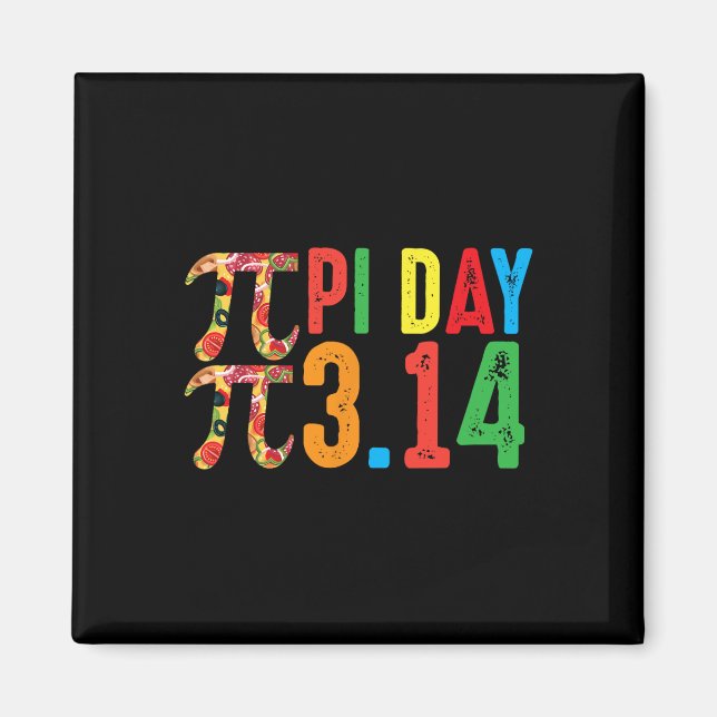 Íman Pi Math Science Stem Gift 3,14 Pi Dia 2 (Frente)