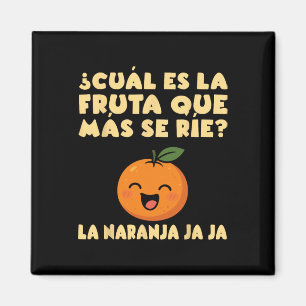 Íman Piada de Fruta Engraçada Maestra Escola Professora