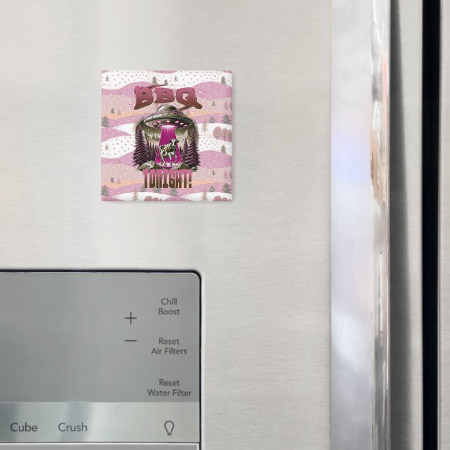 Íman Piada de rapto de CHURRASCO alienígena (In Situ (Fridge))