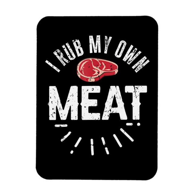 Íman Piada Engraçado CHURRASCO de Chef Esfregar Minha P (Vertical)