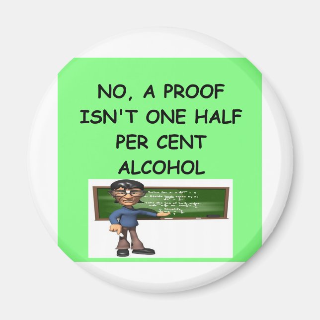 Íman piada matemática (Frente)