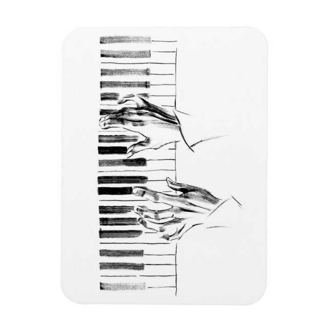 Íman Piano (Vertical)