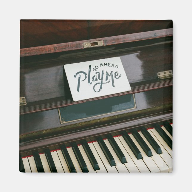 Íman Piano bonito (Frente)